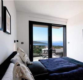 Villa with heated pool offering Stunning Adriatic Sea views near Trogir sleeps 8